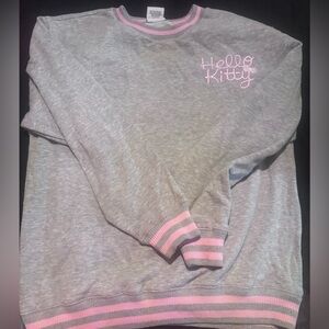 Hello Kitty Gray and Pink Sweatshirt